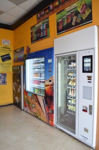 ice cream vending machines                